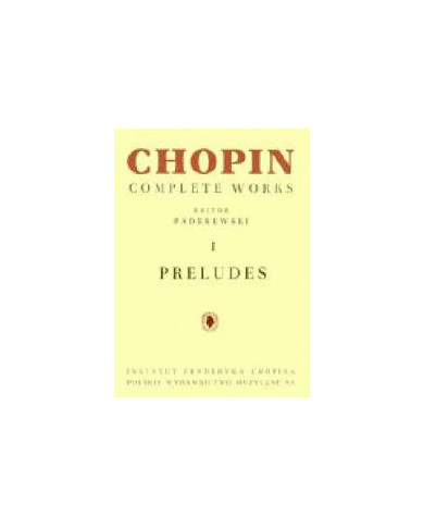 Preludes CHOPIN FREDERIC / PADEREWSKI
