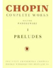 Preludes CHOPIN FREDERIC / PADEREWSKI