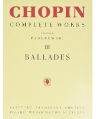 Ballades CHOPIN FREDERIC / PADEREWSKI