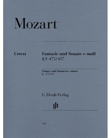 Fantasy And Sonata C Minor K. 475/457 MOZART WOLFGANG AMADEUS