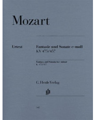 Fantasy And Sonata C Minor K. 475/457 MOZART WOLFGANG AMADEUS
