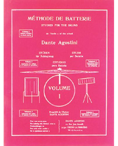 Méthode Vol.1 AGOSTINI DANTE