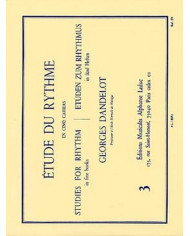 Etude Du Rythme Vol.3 DANDELOT GEORGES