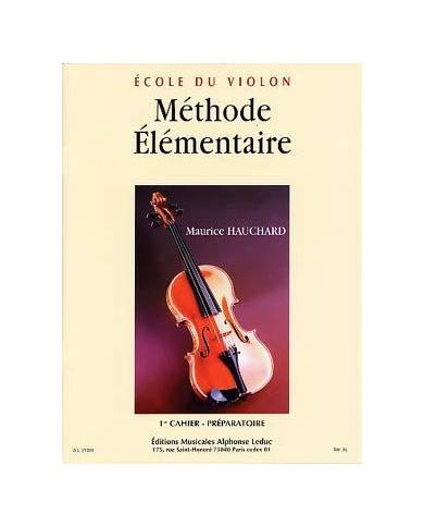 Méthode Elémentaire Vol.1 HAUCHARD MAURICE