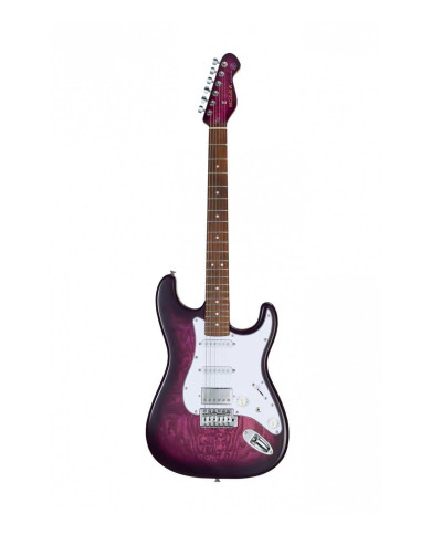 MOOER MSC20 PRO PLUM PURPLE - Guitare électrique