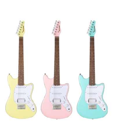 MOOER MLT10 PRO CANDY YELLOW - Guitare électrique