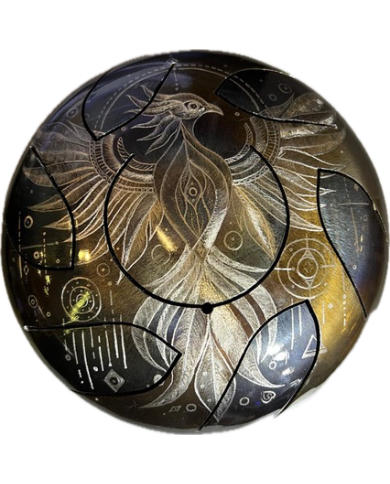 Tongue Drum - Mini Lado #13 Phénix