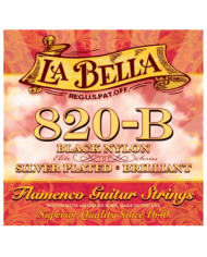 LA BELLA 820B FLAMENCO NYLON NOIR