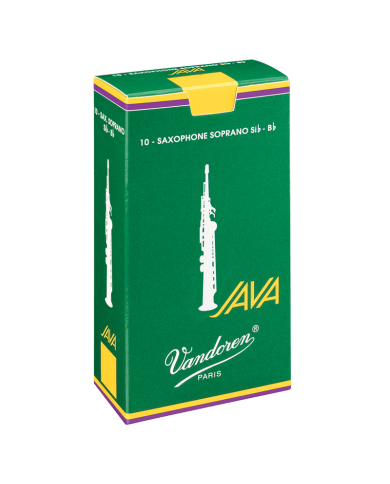 VANDOREN SR3035 - 10 ANCHES SAXOPHONE SOPRANO JAVA SIB 3.5